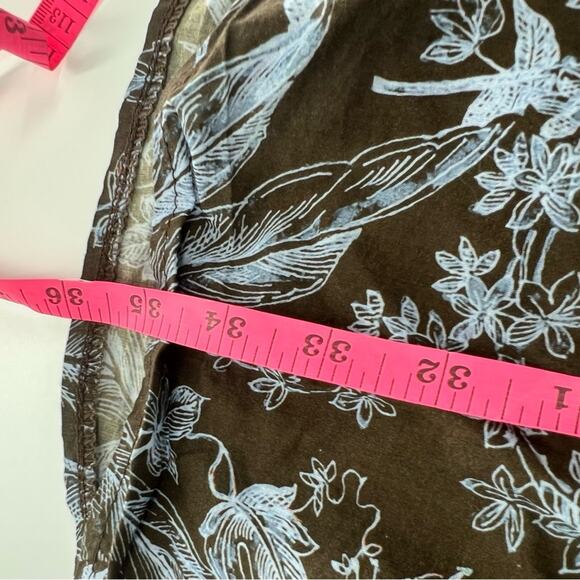 SAIPH lab Santorini Floral Dress Size L Cotton Italy Relaxed Coastal - Picture 6 of 6